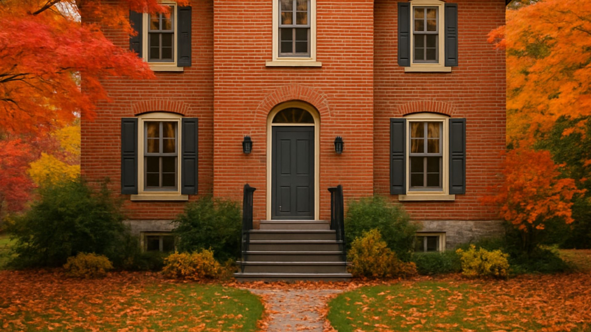 Autumn Real Estate Landscape