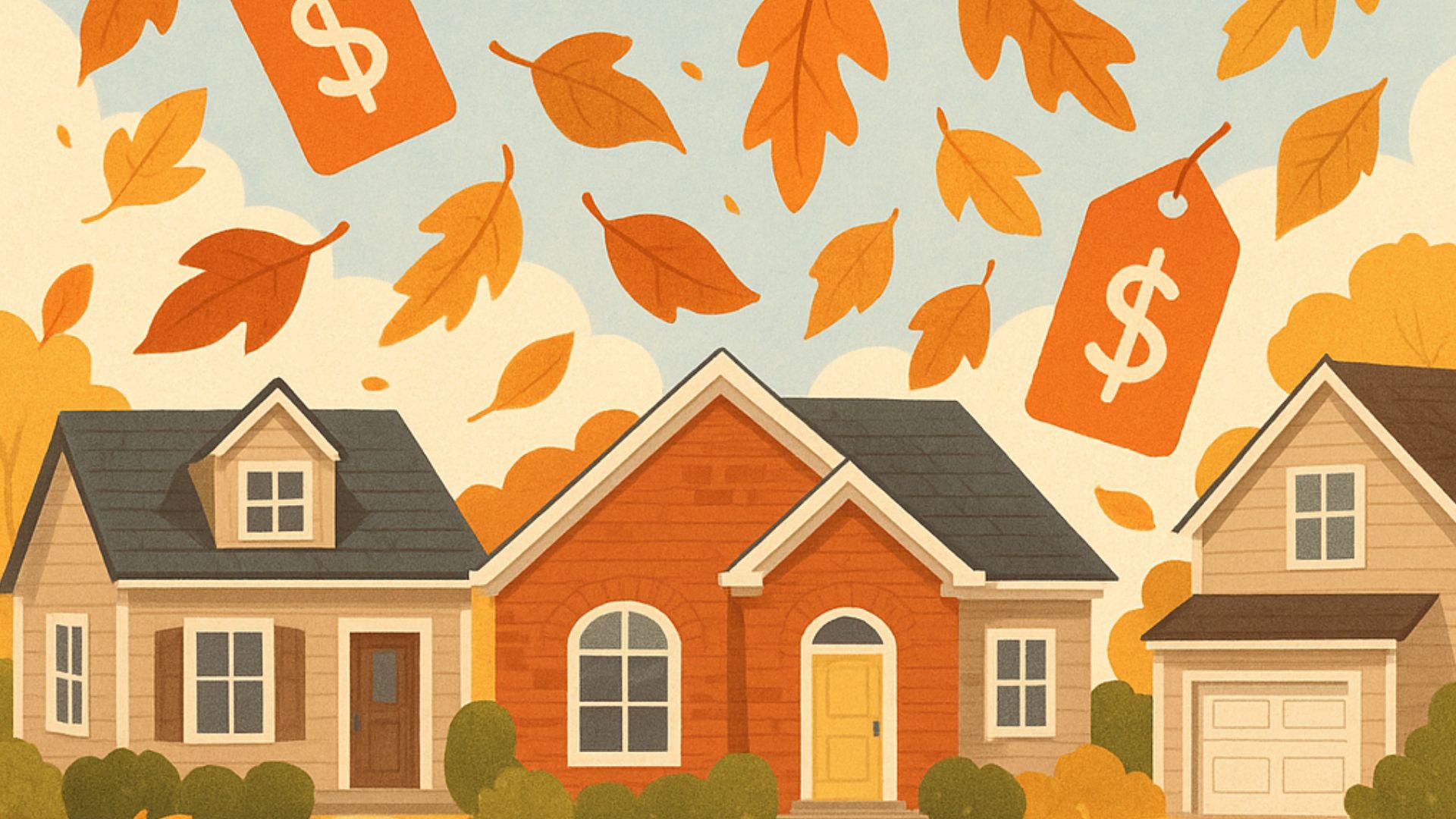 Houses with Price Tags Falling