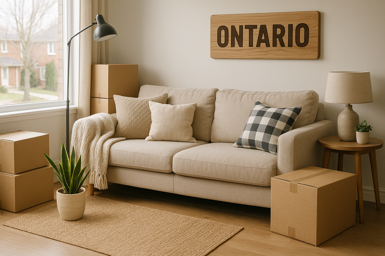 Moving day preparations